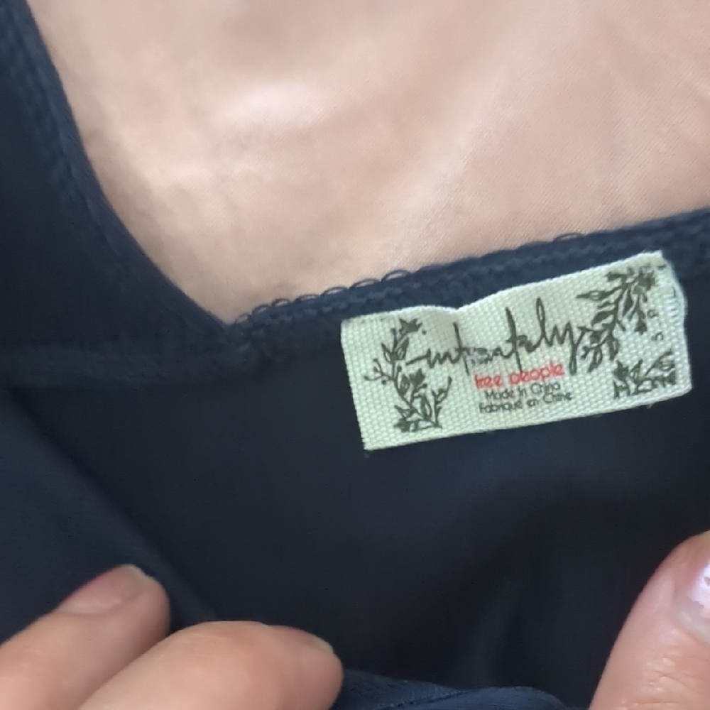 Free People Blue Chemise Intimates Sleepwear